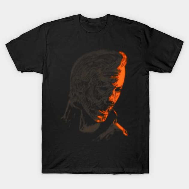 Michael Myers Halloween Movie T-Shirt by Jamie Collins